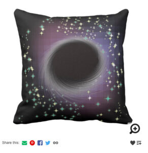 Black Hole Pillow